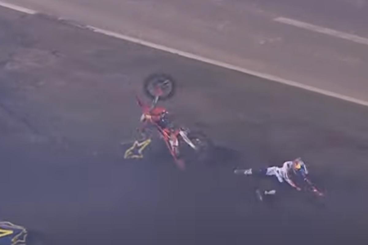 Tom Vialle flog in Daytona heftig ab