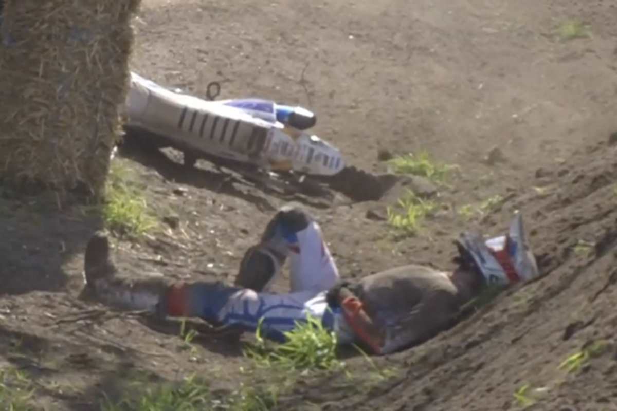 Vlaanderen musste das Rennen nach dem Zwischenfall aufgeben