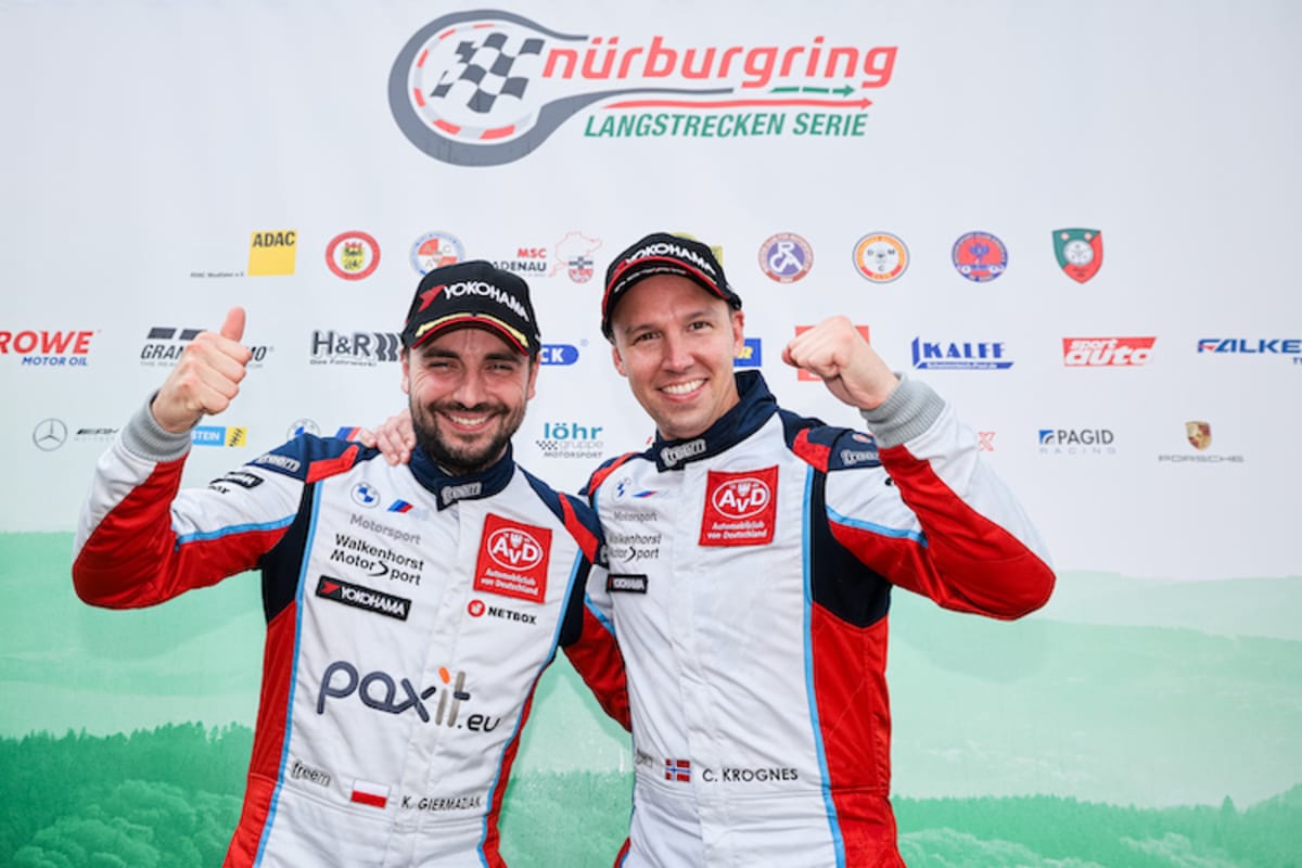 Kuba Giermaziak und Christian Krognes sorgten für den zweiten Saisonsieg von Walkenhorst Motorsport