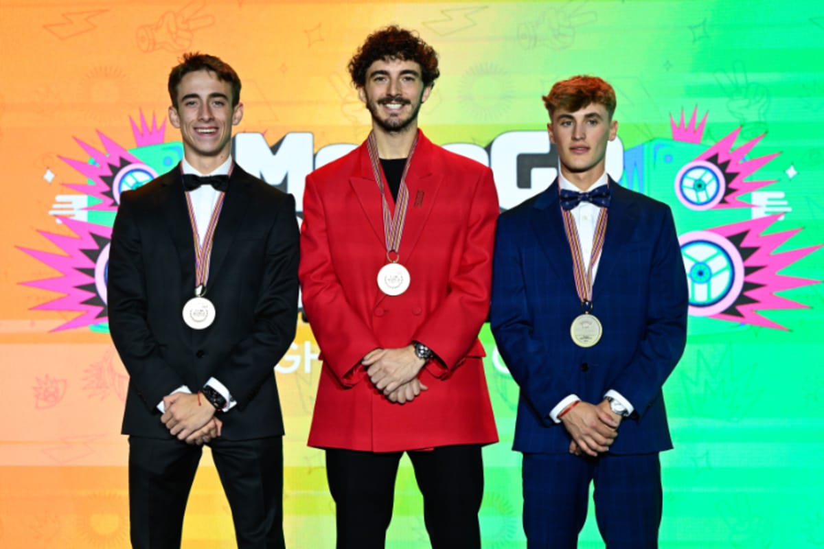 Die Top-3 der WM (v.l.): Lindgren, Zmarzlik und Vaculik