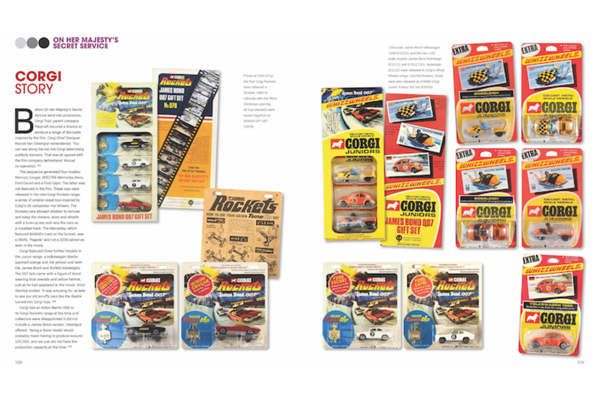 Viele Menschen hatten als Kinder Spielzeug-Autos aus dem Bond-Universum