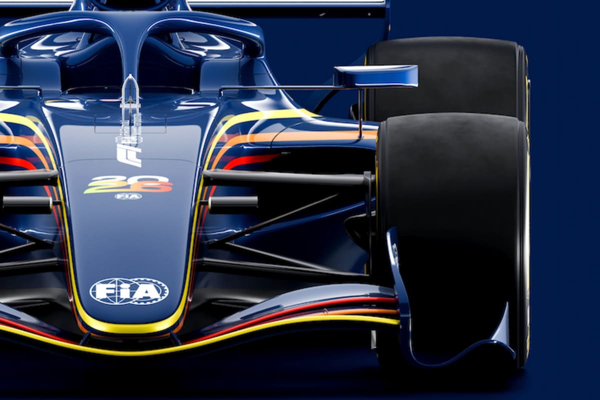 Vereinfachte Frontflügel-Endplatten