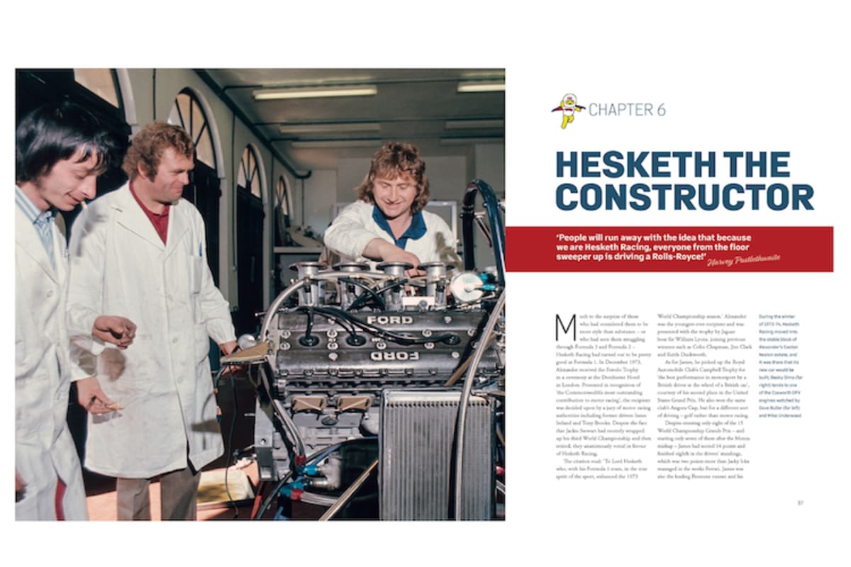 Hesketh baut sein eigenes Auto