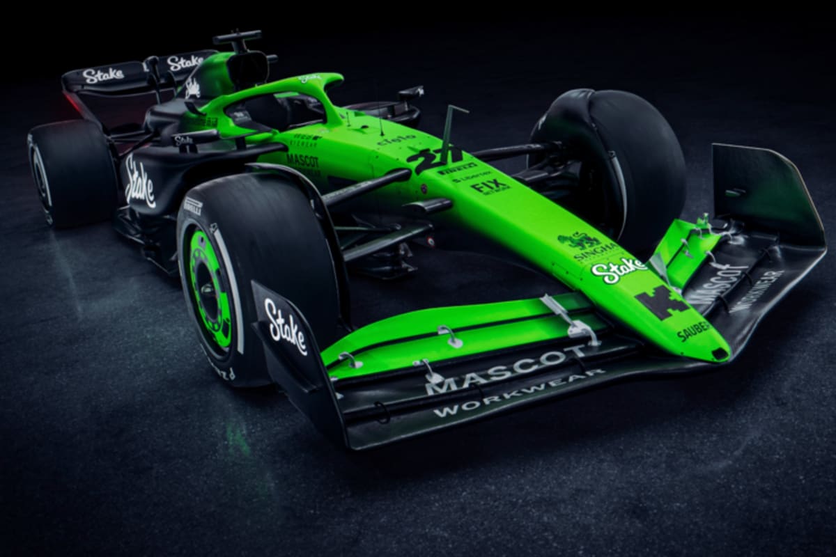 Der 2025er Rennwagen von Sauber