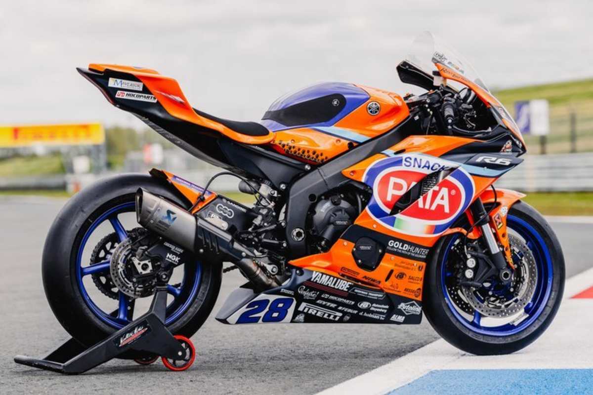 Die Yamaha R6 von Glenn van Straalen ist ein Hingucker