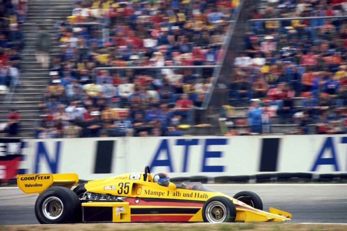 Hans Heyer in Hockenheim 1977