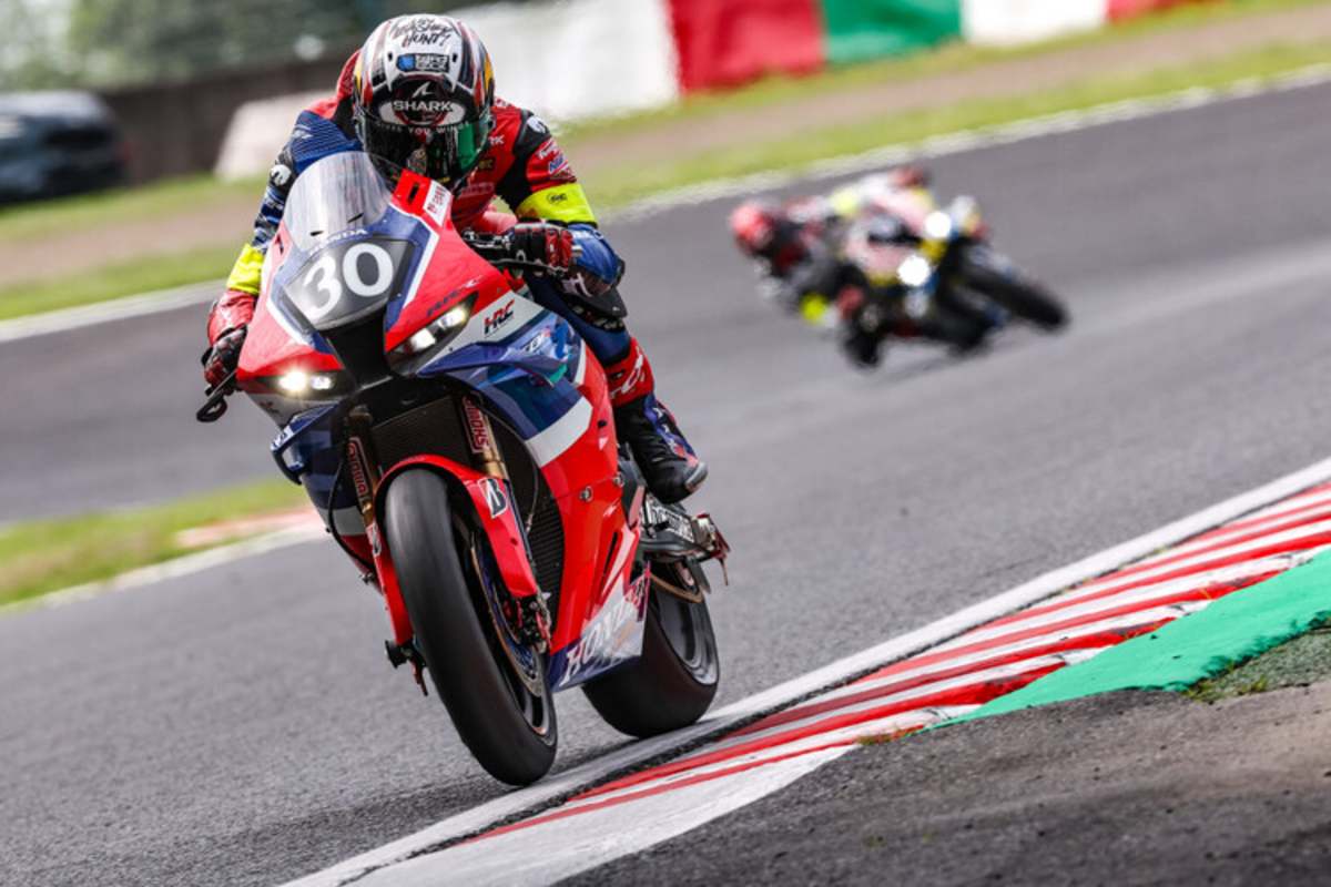 Johann Zarco auf der Honda Fireblade