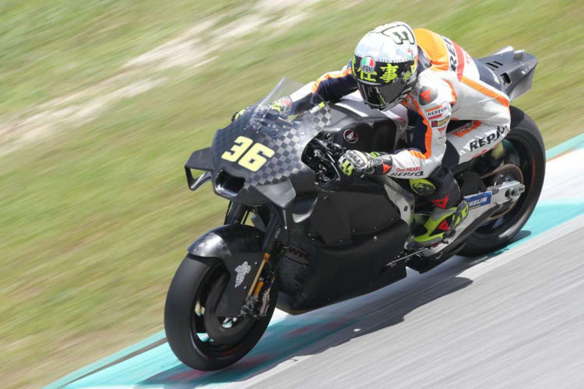 Joan Mir auf der Honda RC213V