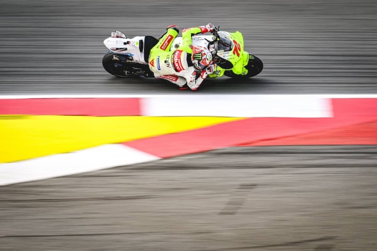 Leuchtfigur für VR46. Mit Startplatz sechs schaffte Marco Bezecchi eine gute Ausgangslage