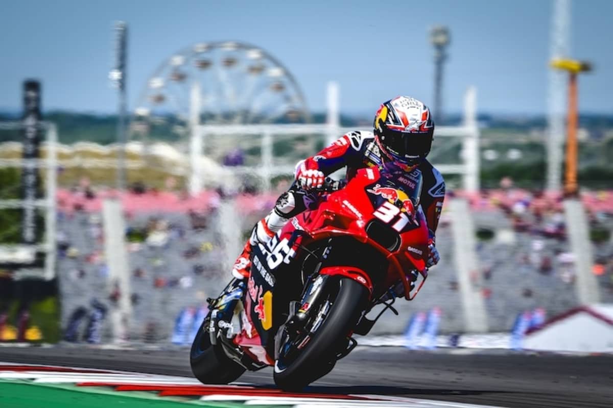 And again. Pedro Acosta mischt auch in den USA von Beginn an der Spitze mit