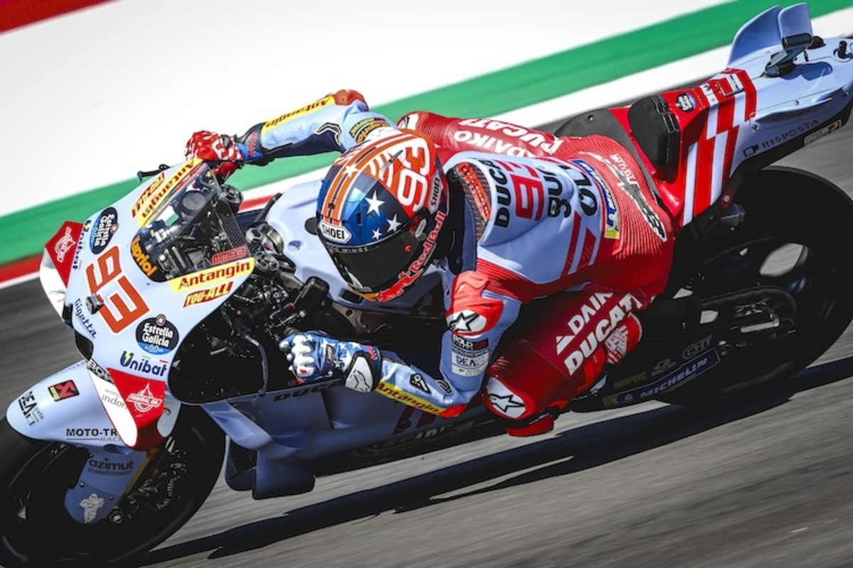 Mit ihm ist in Texas immer zu rechnen. Marc Márquez zeigte sein Können erst in den letzten Minuten. Platz drei