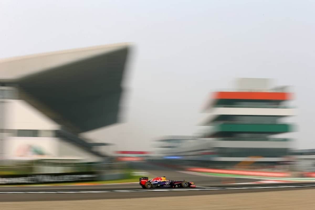 Sebastian Vettel in Indien