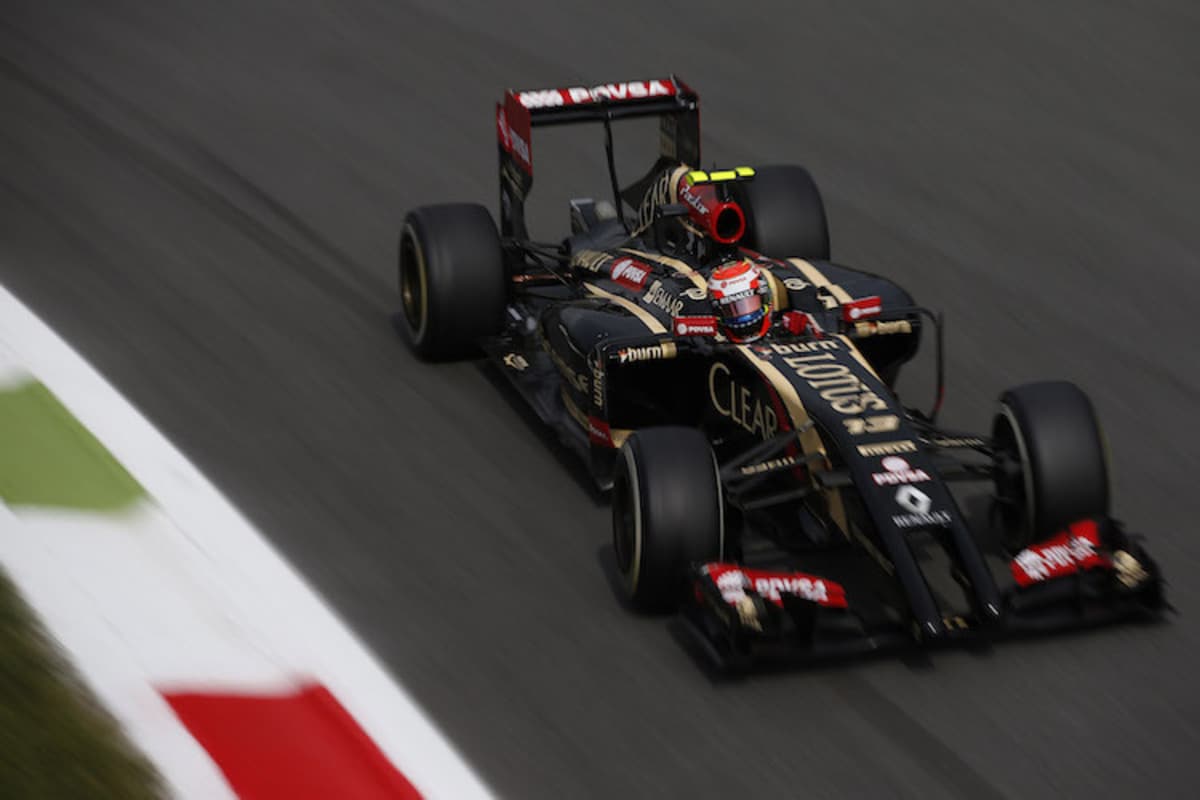 Pastor Maldonado führte 2014 die Startnummer 13 aus