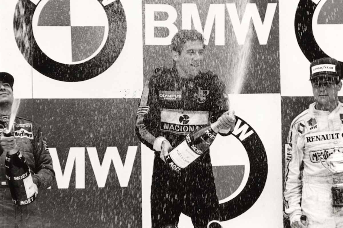 Michele Alboreto, Ayrton Senna, Patrick Tambay