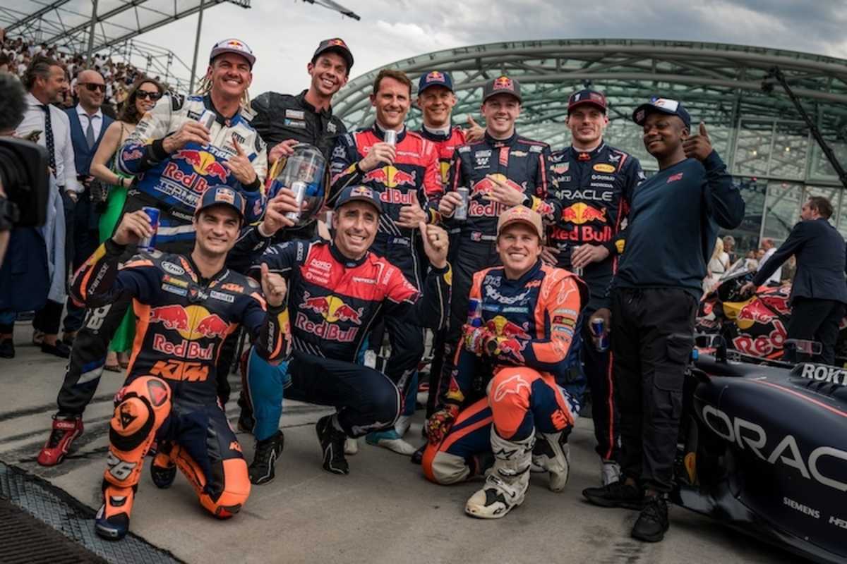 Aaron Colton, Connor Zilisch, Dani Pedrosa, Daniel Sanders, Mattias Ekstrom, Max Verstappen, Mike Whiddett, Nani Roma & Samkeliso Thubane