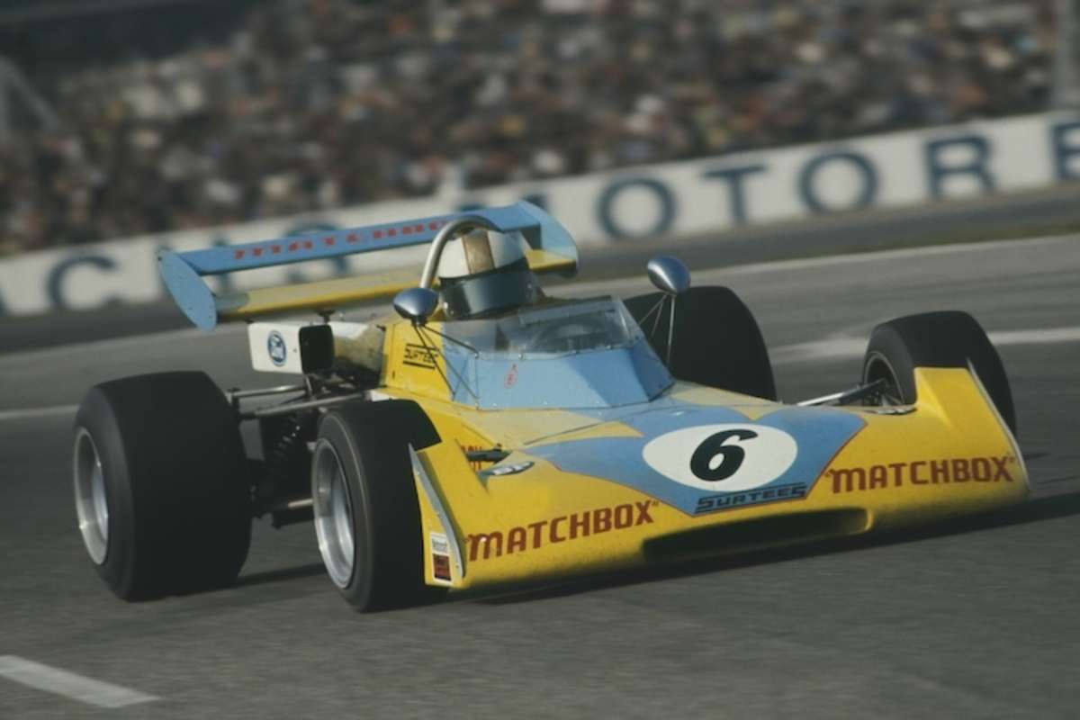 Im Formel-2-Surtees 1972 in Hockenheim