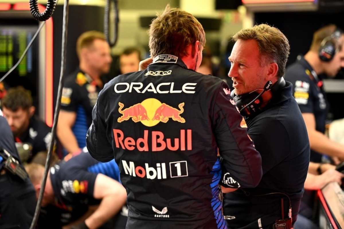 Max Verstappen und Christian Horner