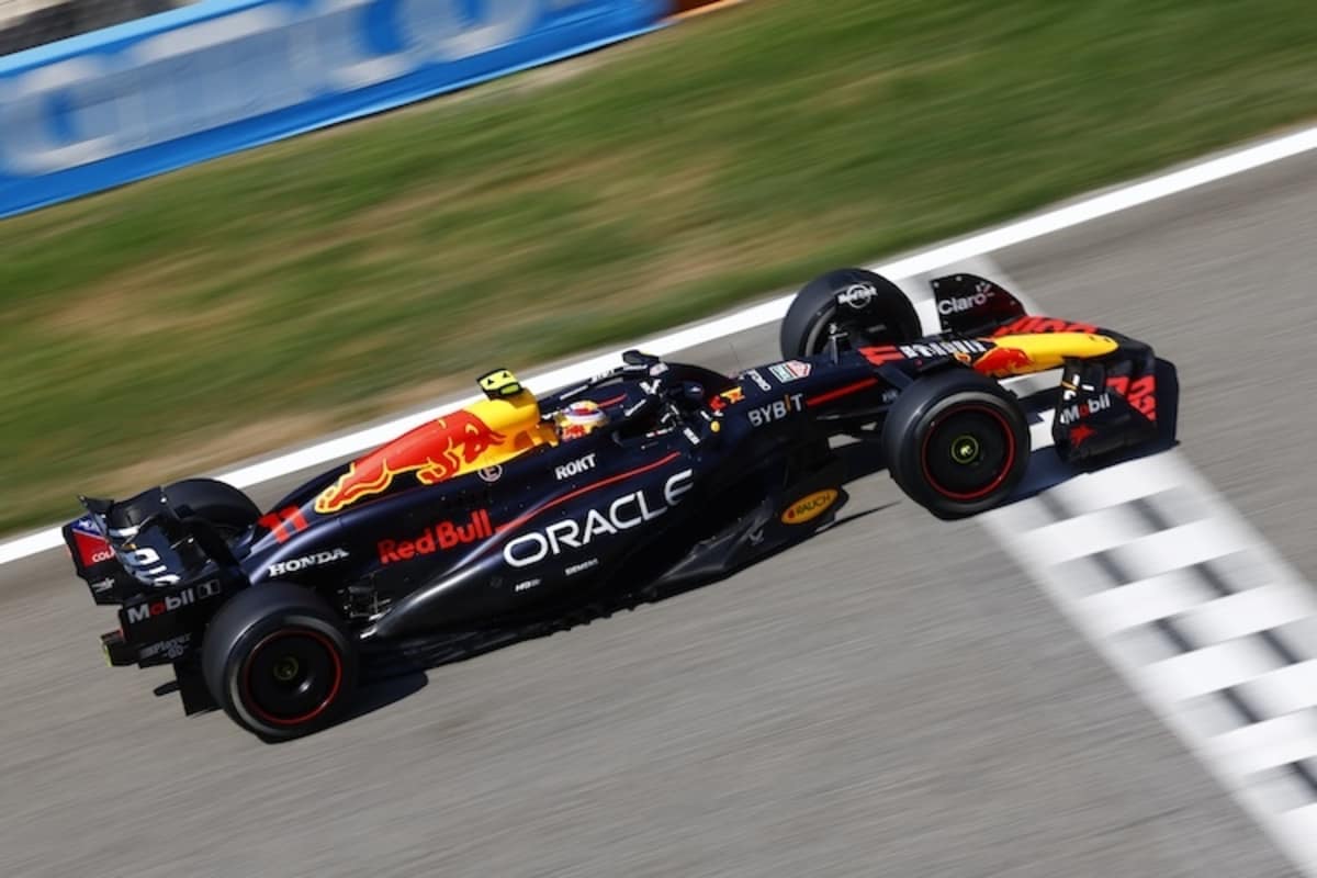 Sergio Pérez im Red Bull Racing RB20