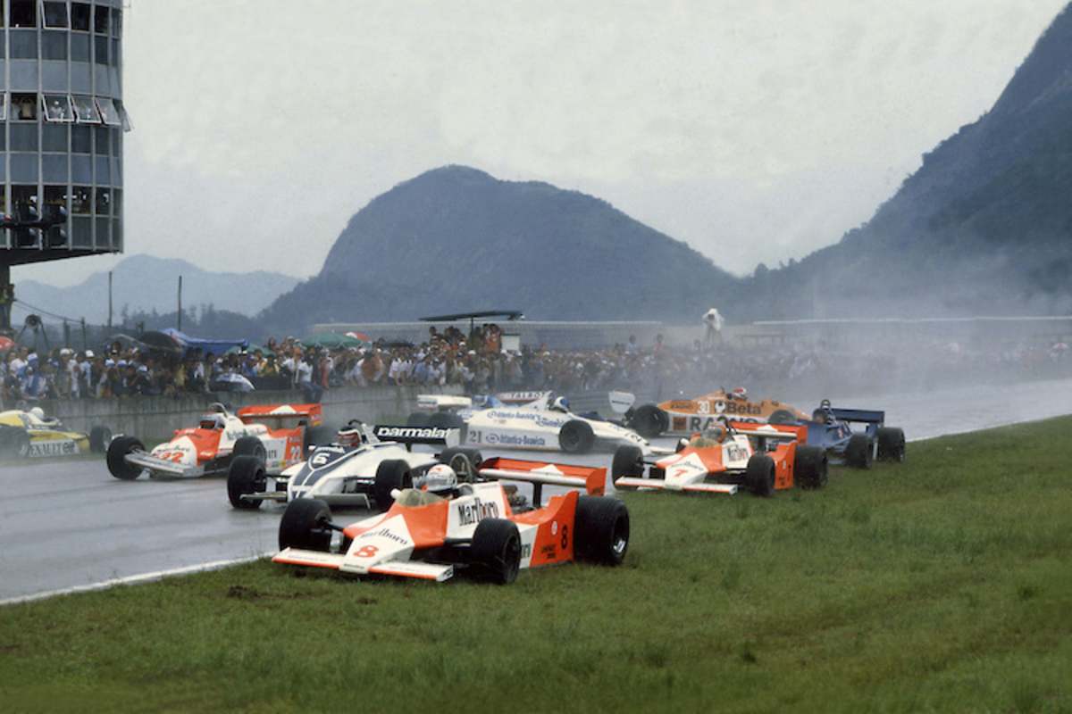 Andrea de Cesaris auf Abwegen 1981