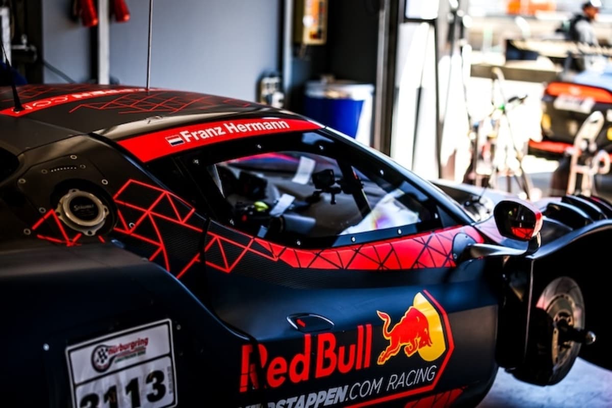 Max Verstappen bei den Testfahrten auf der Nordschleife