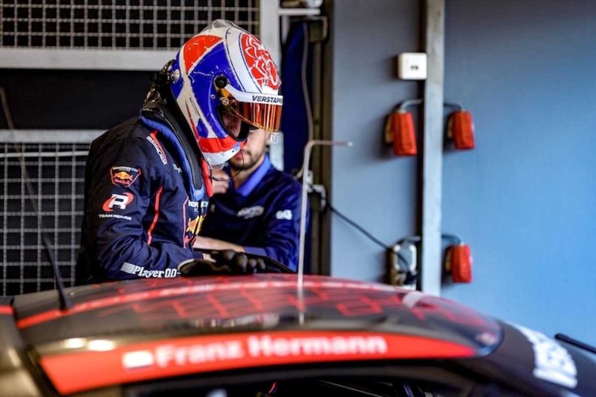 Max Verstappen bei den Testfahrten auf der Nordschleife