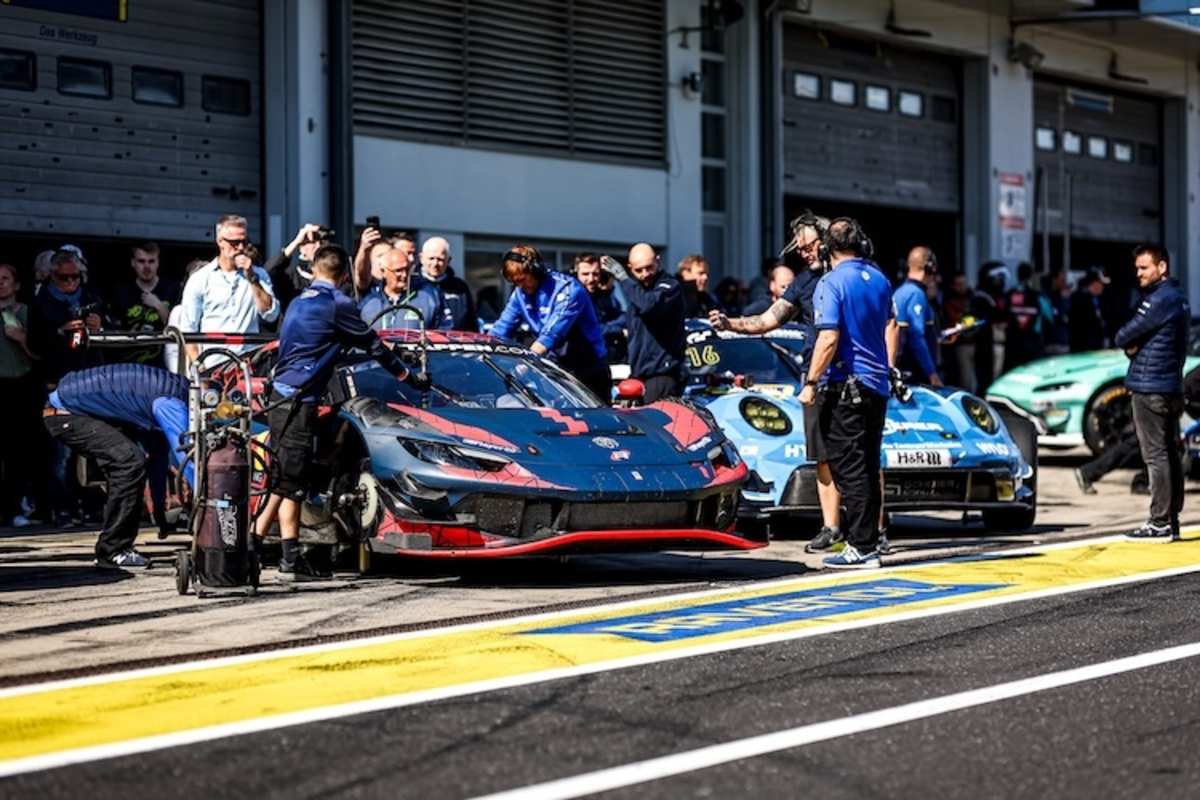 Max Verstappen bei den Testfahrten auf der Nordschleife
