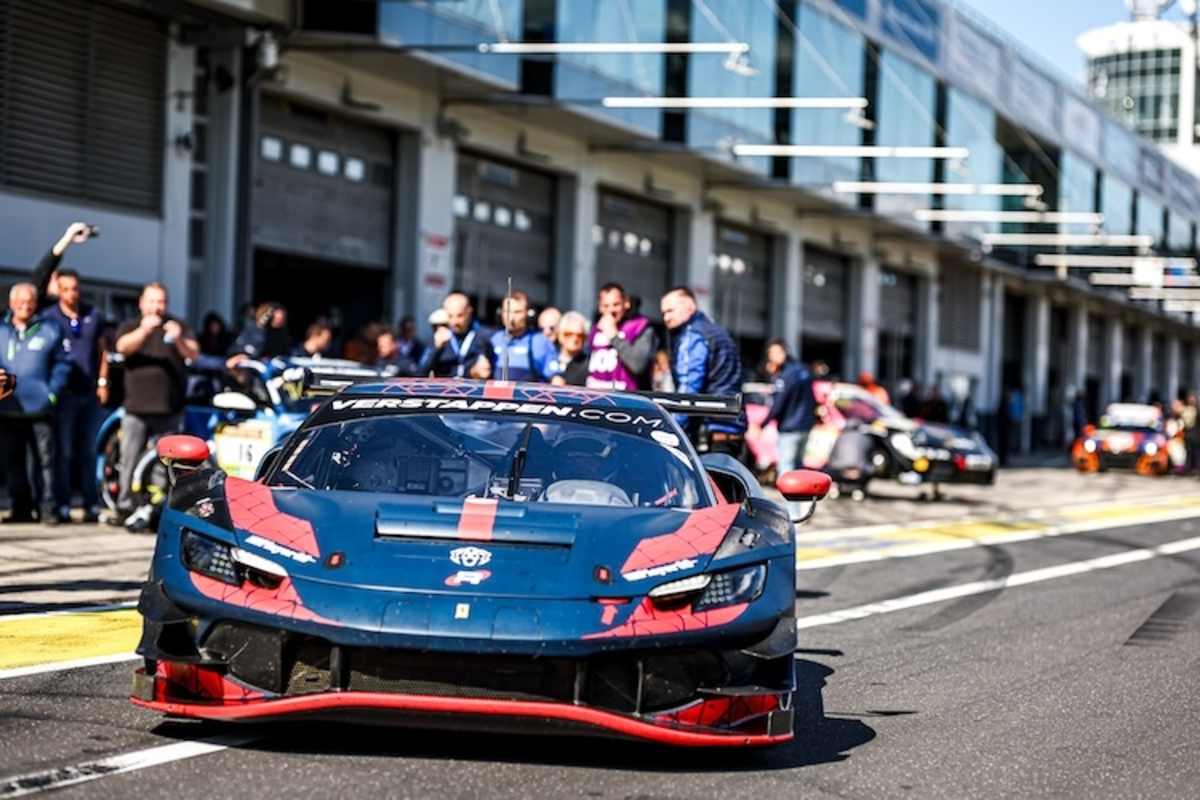 Max Verstappen bei den Testfahrten auf der Nordschleife