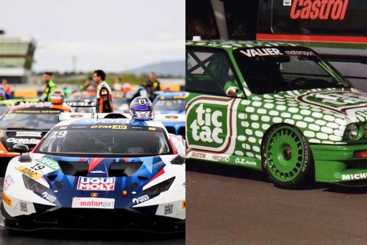 Wie der Vater, so der Sohn: Engstler-Junior 2024 mit seinem Lambo-Siegerauto von Oschersleben // DTM-BMW mit Kultstatus: Franz Engstlers TicTac M3 von 1992