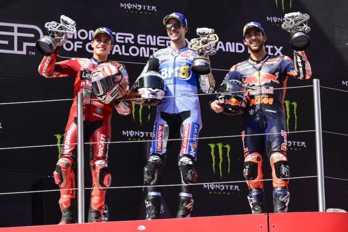 Marc Márquez gewinnt das Rennen