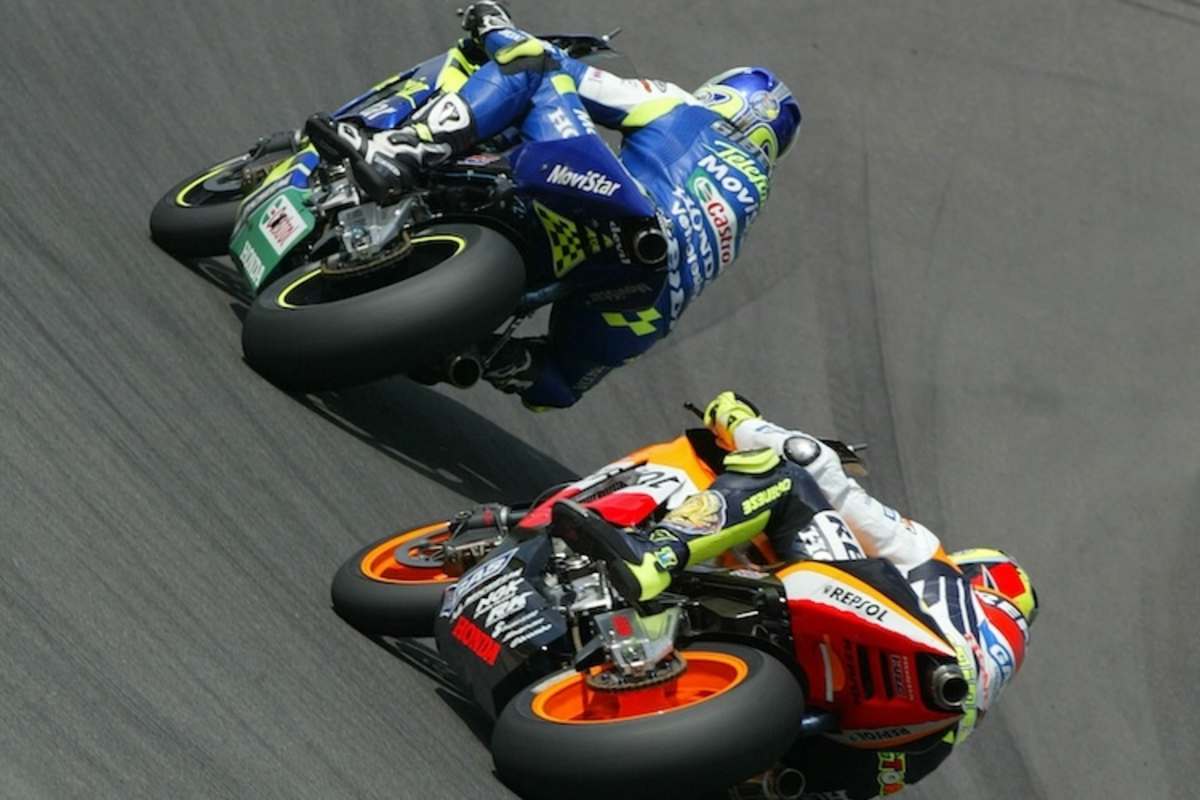 2003: Rossi gegen Gibernau