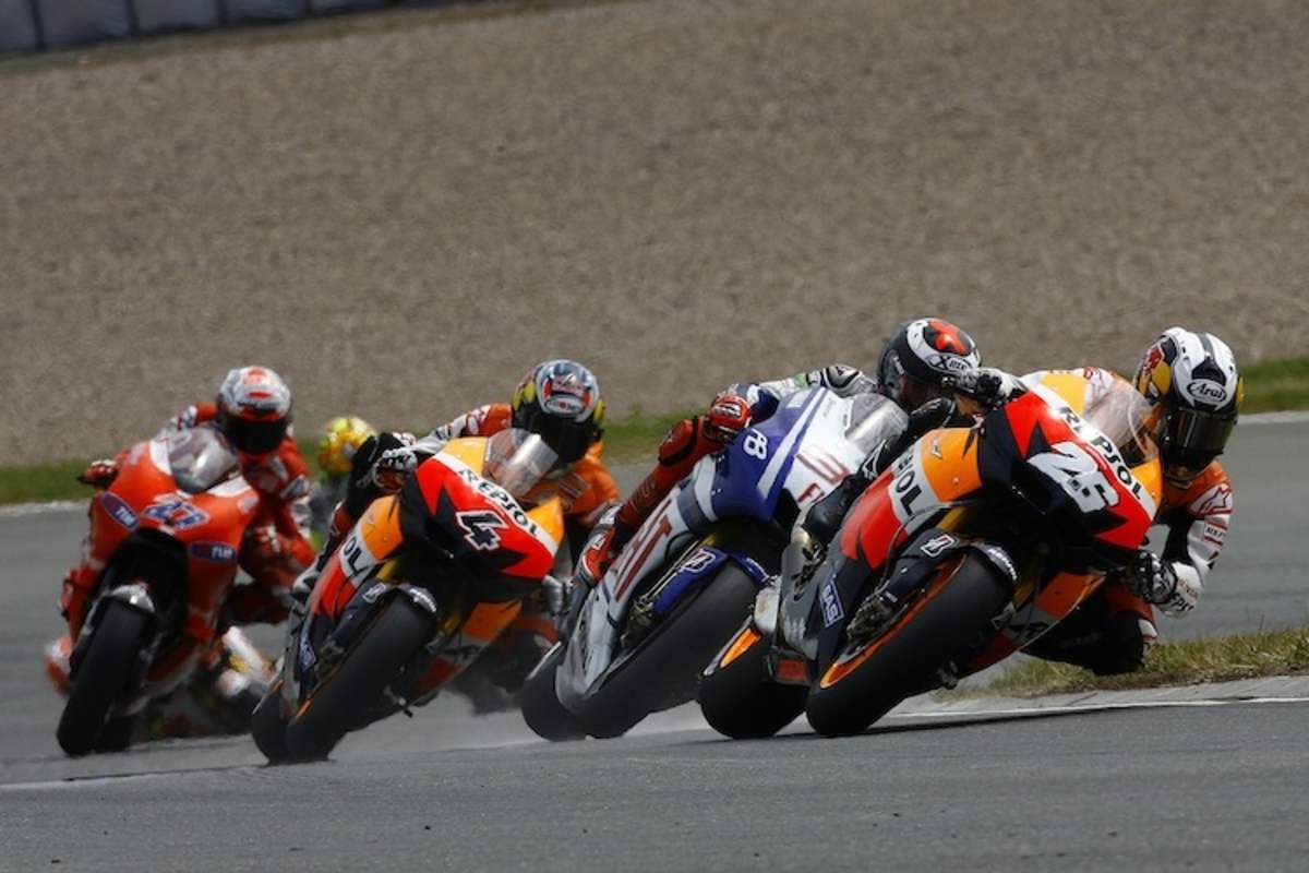 2010: Pedrosa gegen Lorenzo, Dovizioso und Stoner