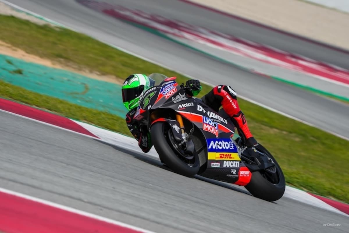 Grün ist die Hoffnung: MotoE-Neuzugang Lorenzo Baldassarri