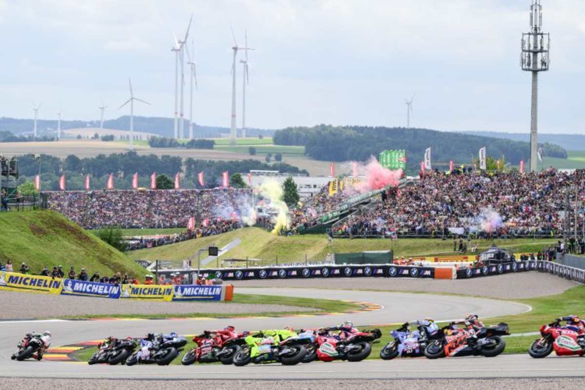 Der Start des Rennens