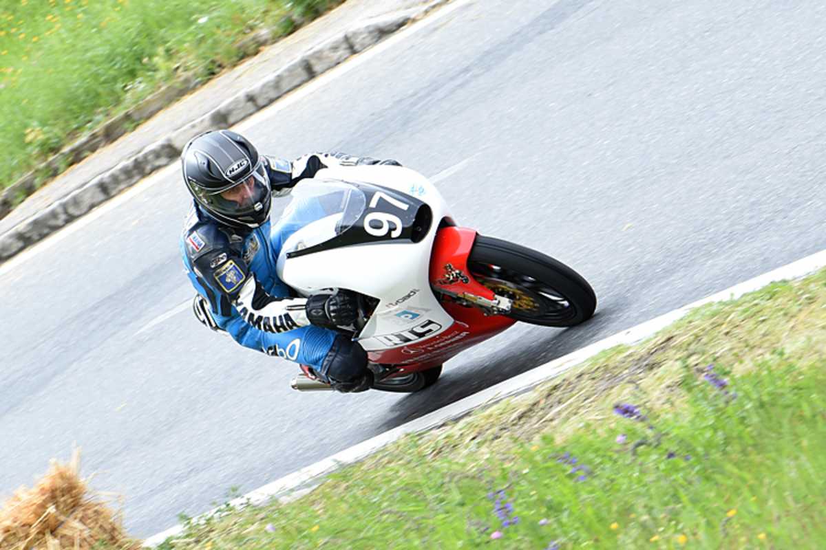 Achtelliter-Pilot Johann Karl holte sich seinen bereits 15. Klassensieg