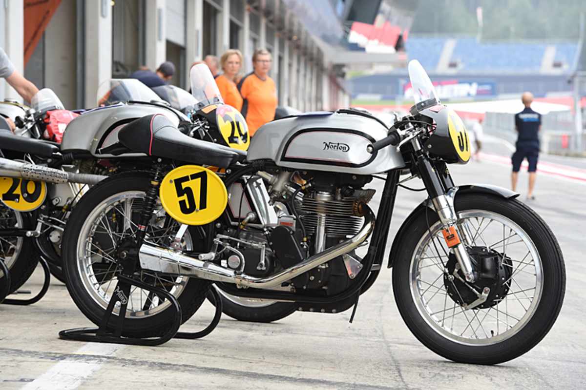 Norton-Renner: Fast zu schade für den Renneinsatz