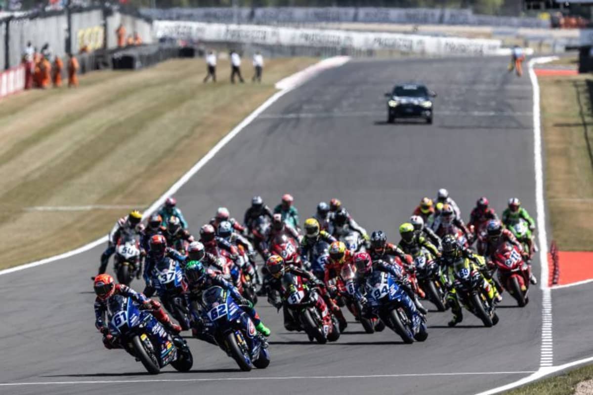 Der Start des Rennens