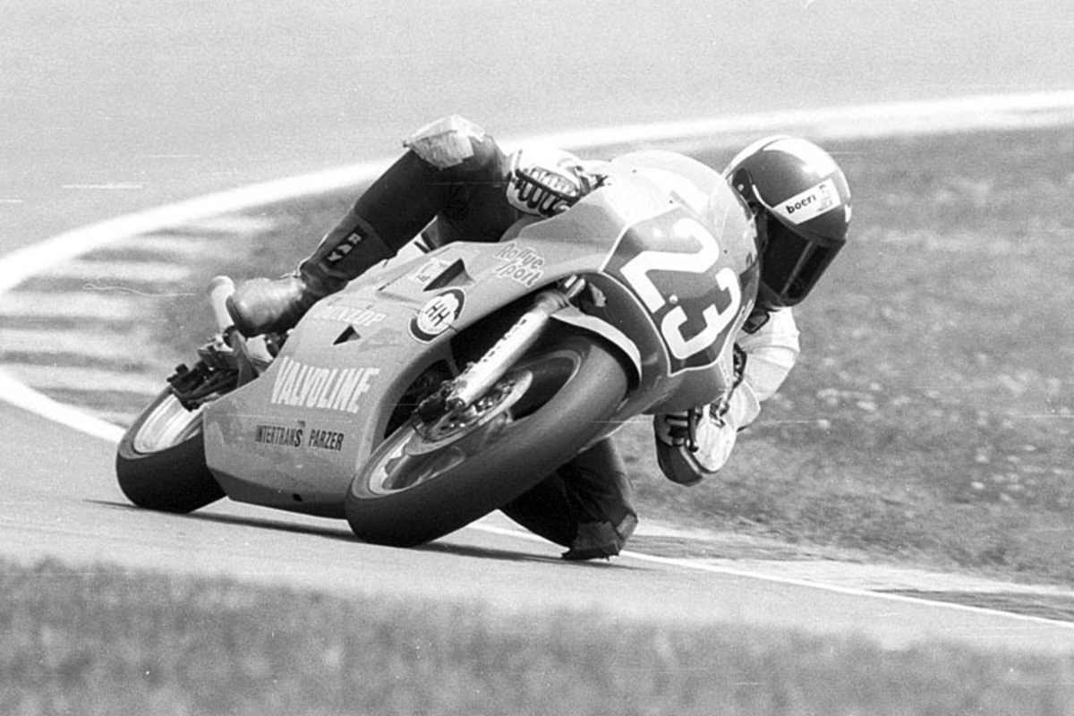 Assen 1986: Auf der Honda fühlte sich Minich nie wohl