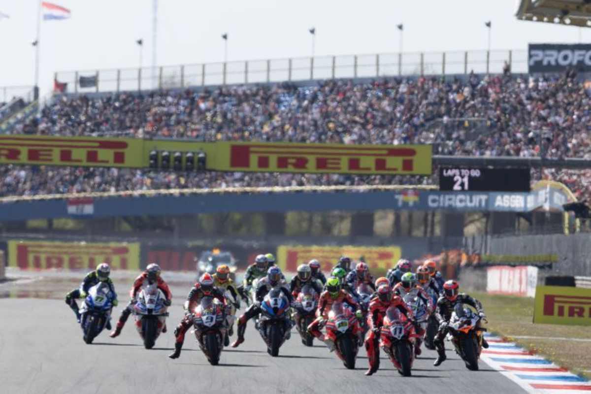 Der Start des Rennens