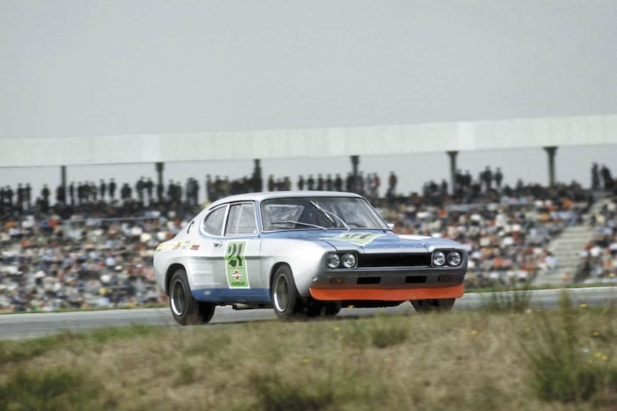 Frühe Siege für Ford: Im Capri RS holt Mass den Titel auf der Rundstrecke nach Köln