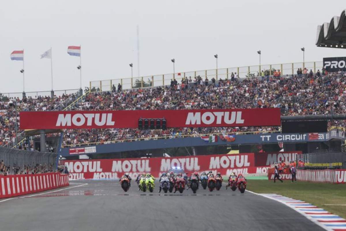 Der Start des Rennens