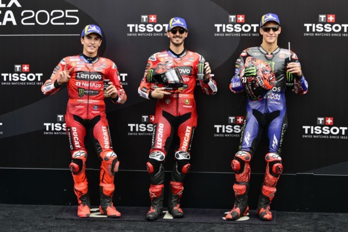 Qualifying - Marc Márquez, Francesco Bagnaia & Fabio Quartararo