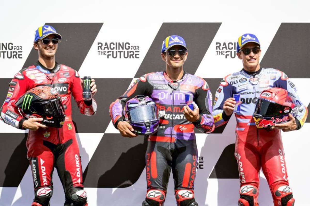 Qualifying  - Francesco Bagnaia, Jorge Martin & Marc Márquez
