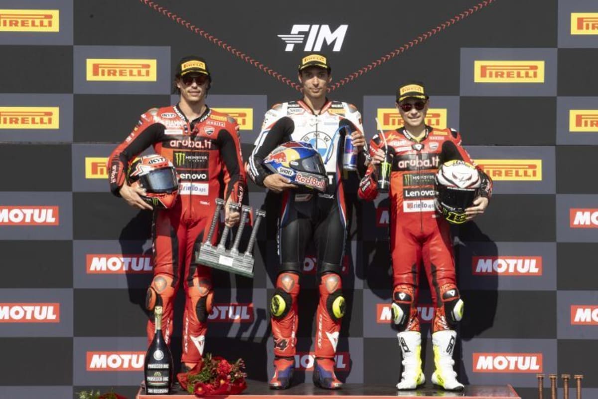 1. Rennen - Nicolò Bulega, Toprak Razgatlioglu & Álvaro Bautista