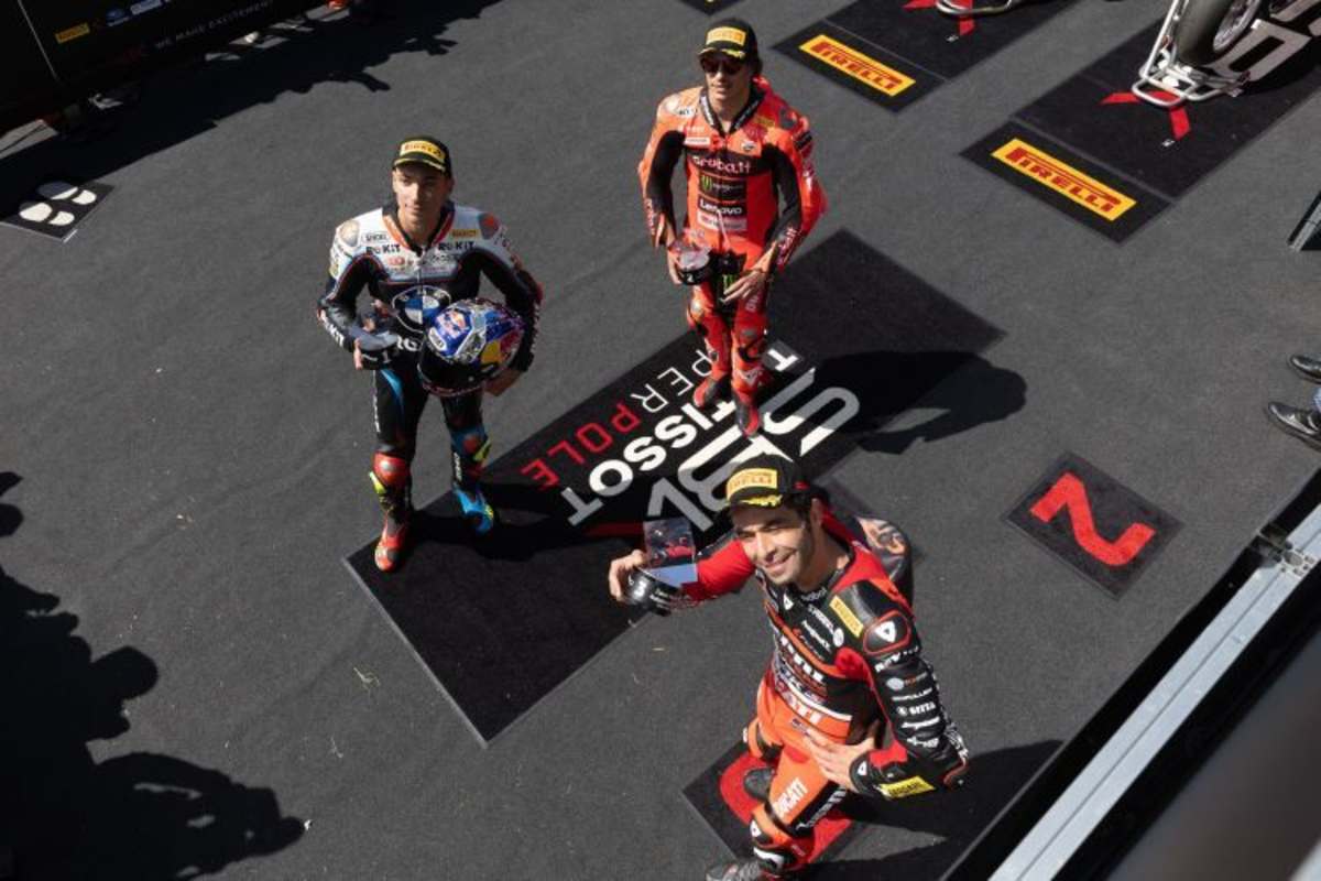 1. Rennen - Toprak Razgatlioglu, Danilo Petrucci & Nicolò Bulega