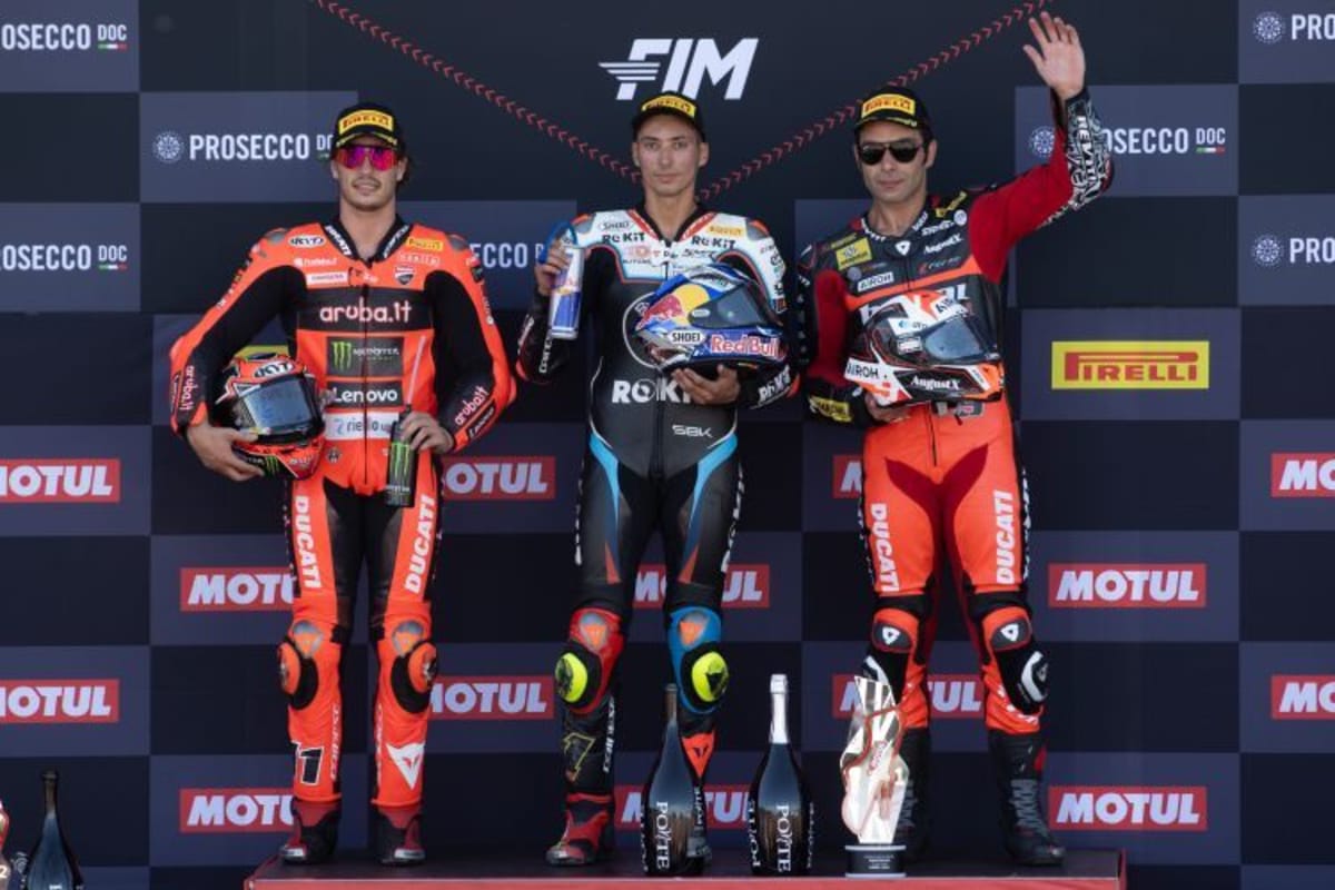 Nicolò Bulega, Toprak Razgatlioglu & Danilo Petrucci
