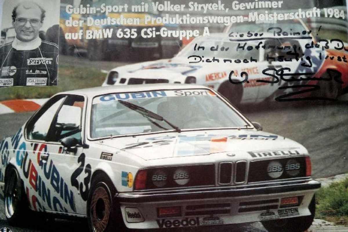 5 Das musste wohl sein: Volkers „Grußbotschaft“ nach seinem DTM-Titelgewinn als Weihnachtspost für seinen frühen Kritiker