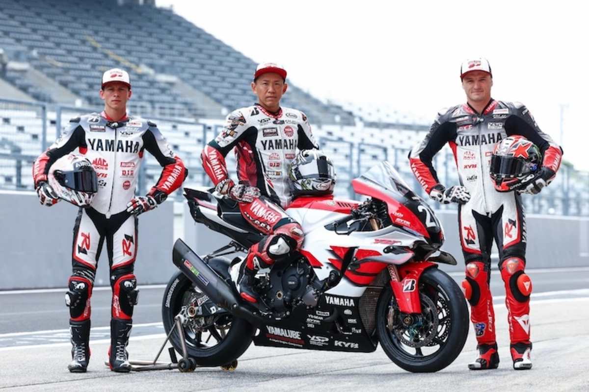 Hochkarätiges Yamaha-Werksteam mit Locatelli, Nakasuga und Miller