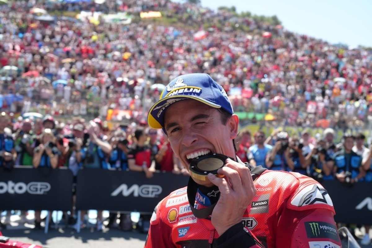 Marc Marquez wurde seiner Favoritenrolle gerecht