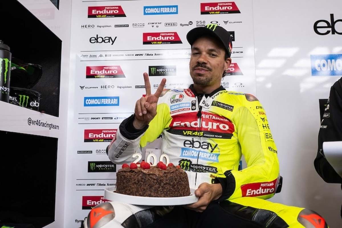 Morbidelli mit Torte