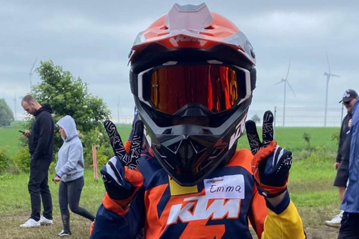 Motorradfahren ist cool